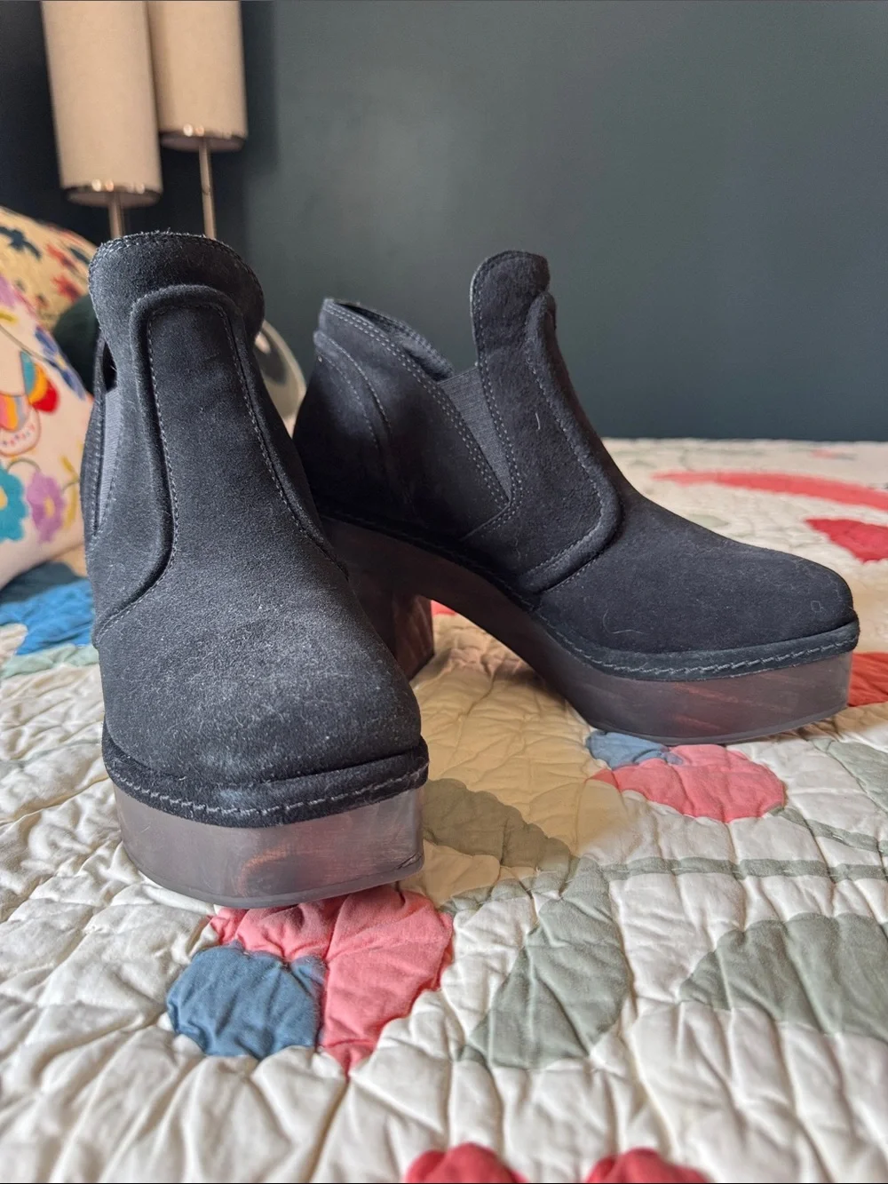 Matisse Jolie platforms platform size 9 black suede